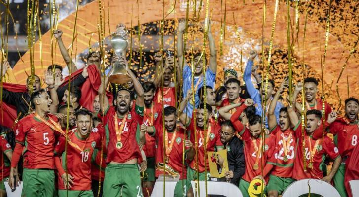 المنتخب المغربي يتوج بطلاً لأمم إفريقيا للمحليين للمرة الثالثة