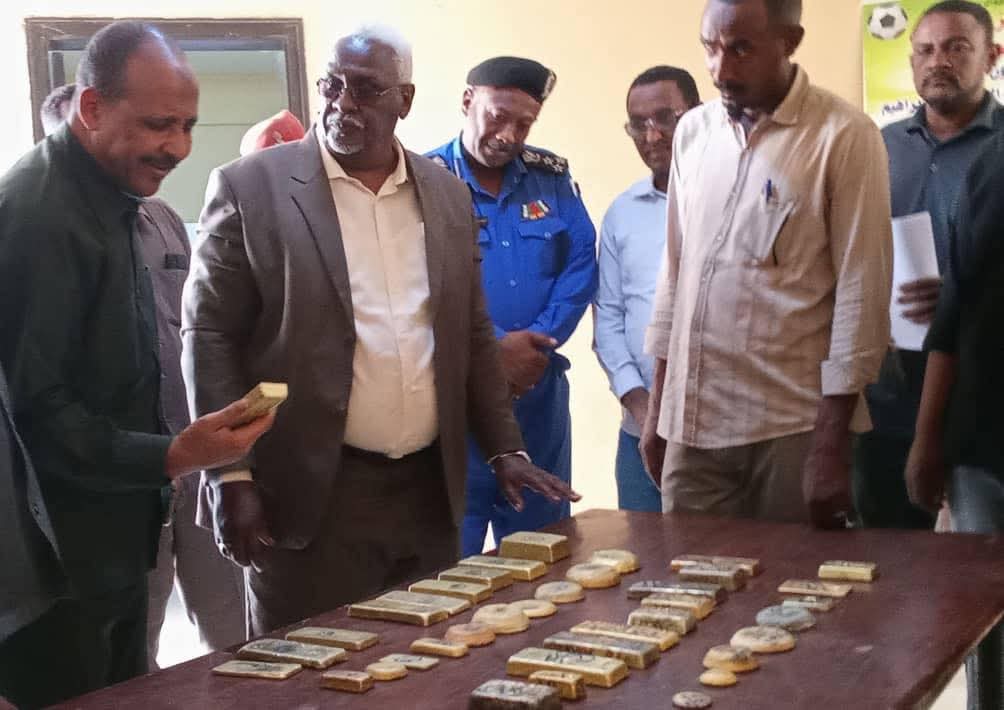 ضبط أكثر من 50 كيلو ذهب مهربة بعطبرة، نهر النيل