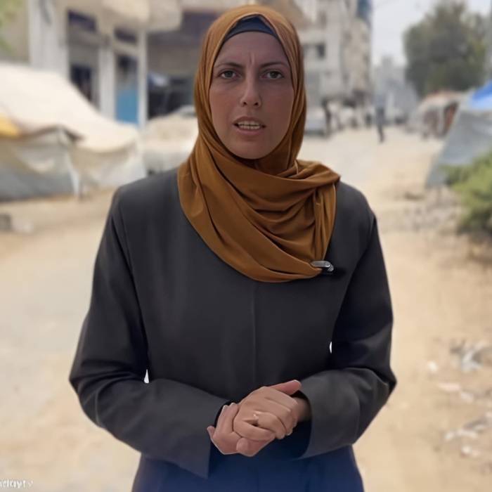 استشهاد الصحفية إسلام عابد وعائلتها في قصف إسرائيلي على غزة