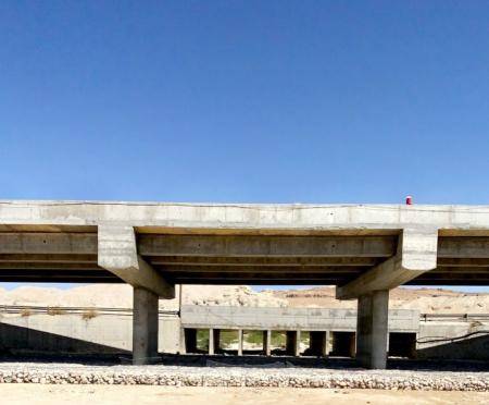 فتح الجسر الجديد في غور حديثة أمام حركة السير