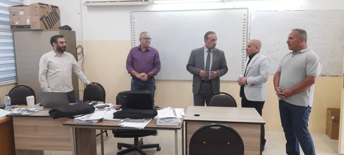 الفتينات يتابع سير برنامج التعليم المهني التقني (BTEC) في مدرسة زيد بن حارثة في الكرك