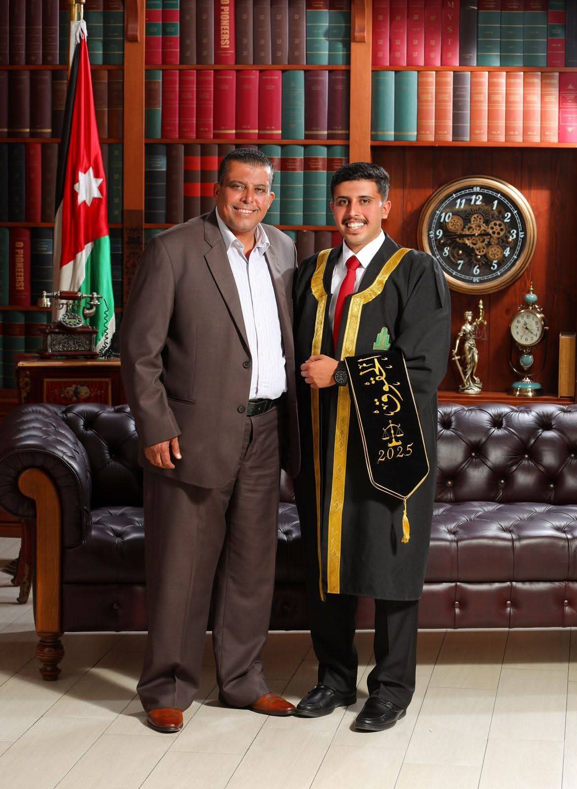 محمد الدعسان الدعجة يدعو لحضور حفل تخرج نجله سلامة