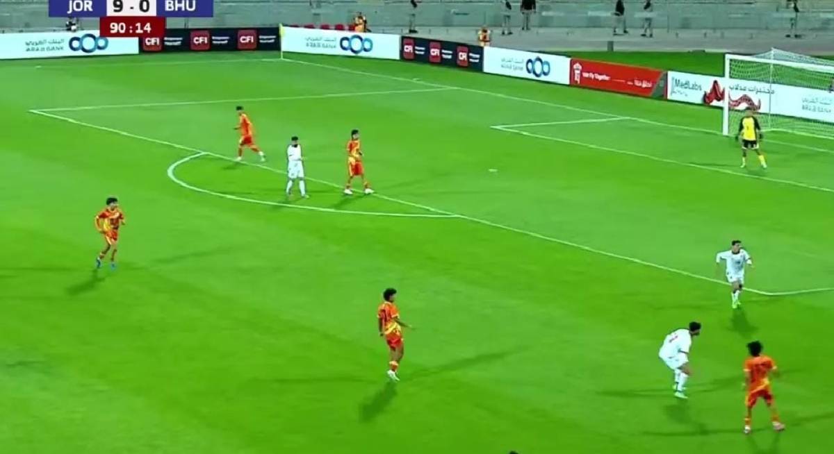الأولمبي الأردني يكتسح بوتان بـ 11 هدفاً في افتتاح التصفيات الآسيوية