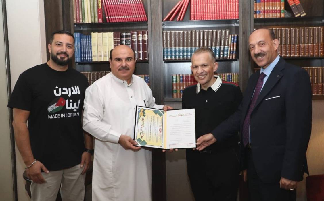 تسمية اياد السلمان سفيراً للمنسف الأردني حول العالم