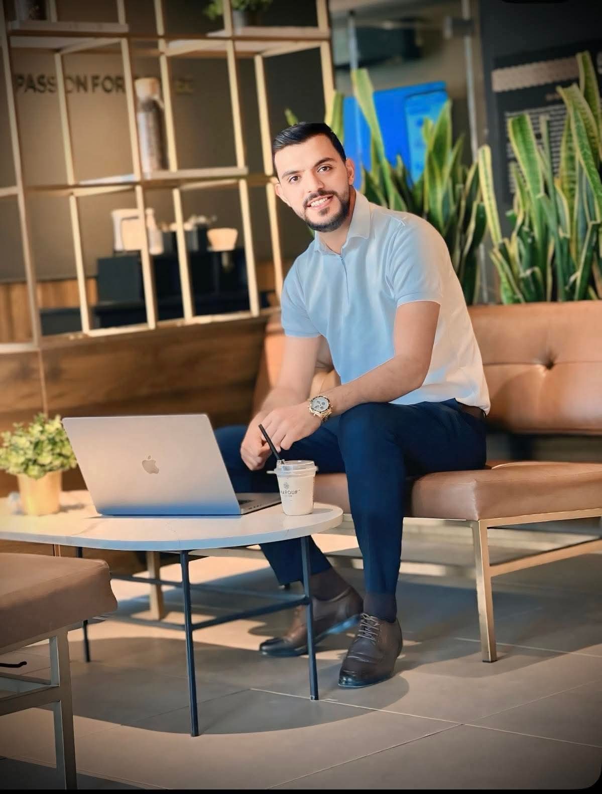 وفاة الشاب بشـار جمـال محمد امين المساعده.