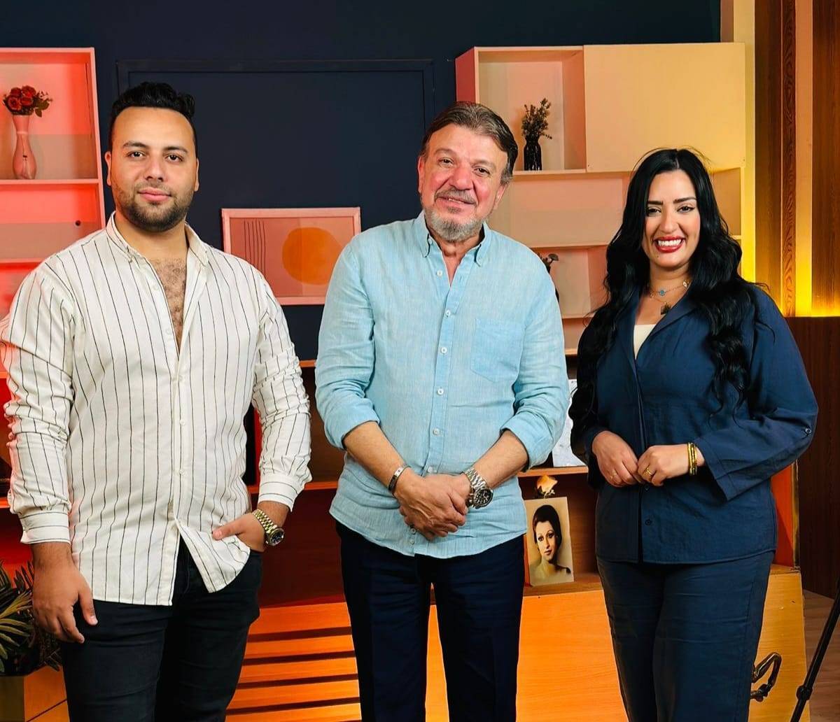 أحمد سلامة يكشف مع سيرا إبراهيم عبر اسمعني شكراً أسرار العمل مع فاتن حمامة وفريد شوقي