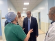 وزير الصحة يتابع ميدانياً واقع الخدمات الصحية في مستشفى التوتنجي...صور