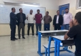 مدير تربية الموقر يتفقد مدرسة الموقر الثانوية المهنية ومستودعات الكتب