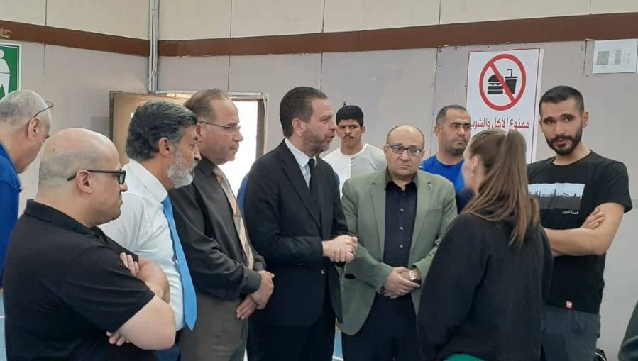 تربية جرش تستضيف أبطالاً عالميين في المصارعة بالتعاون مع السفارة الأمريكية