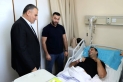 مدير إدارة البحث الجنائي يزور الوكيل سيف العبيدات