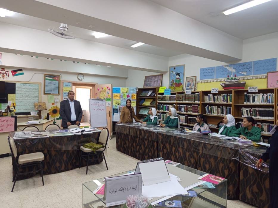 الشديفات يتفقد BTEC ويشدد على الانضباط والطابور الصباحي في مدارس الرصيفة