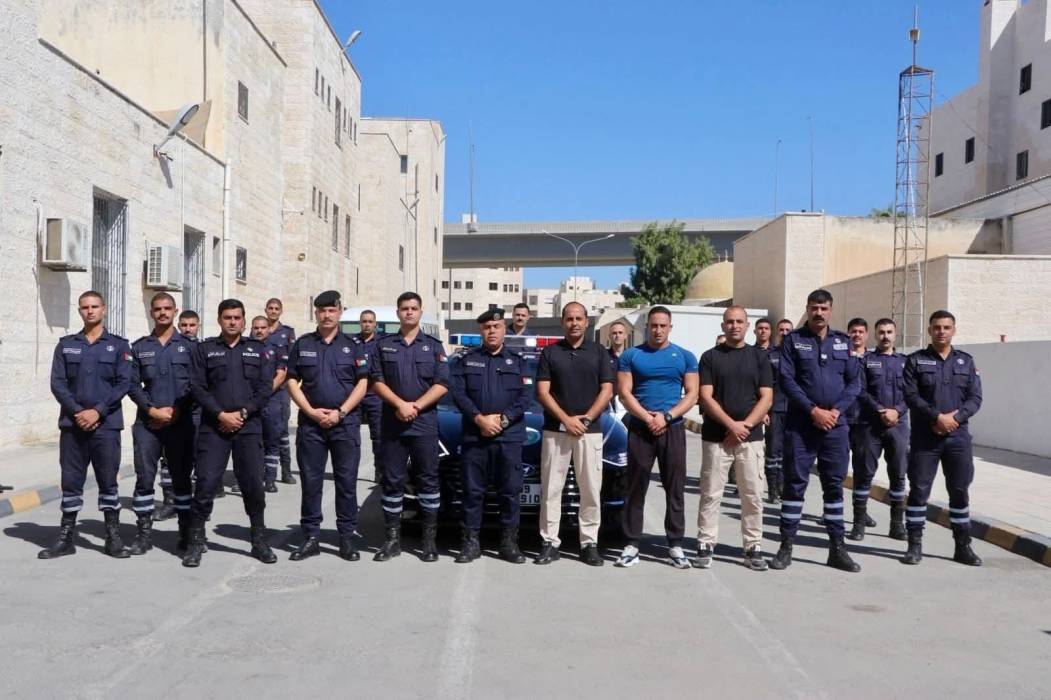 اختتام الورشة التدريبية لدورات الاعتقال التكتيكي في وحدات الأمن العام