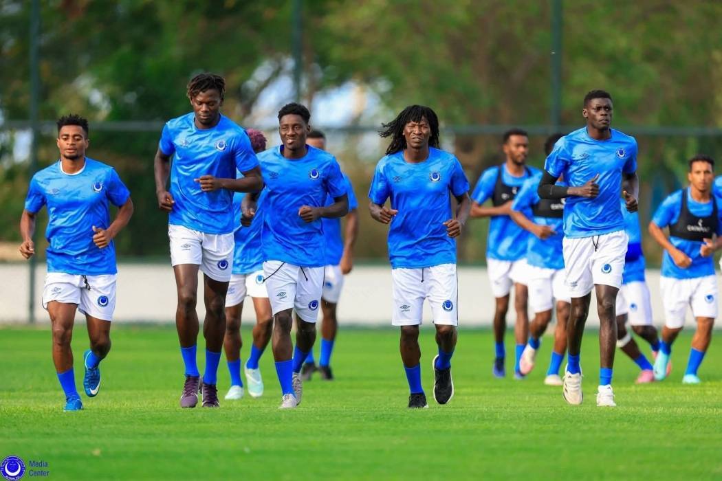 الهلال السوداني  يواجه الجيش الرواندي غدا في نصف نهائي سيكافا...صور