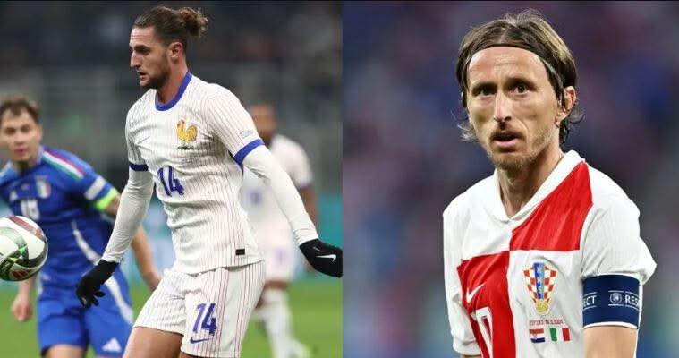 رابيو يشيد بزميله الاسطوري لوكا مودريتش: انه اسطورة كرة قدم