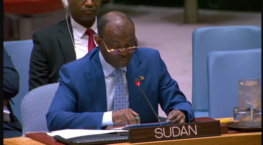 السفير الحارث يطالب مجلس الأمن باتخاذ موقف حازم إزاء تجنيد وتمويل ونشر المرتزقة في السودان