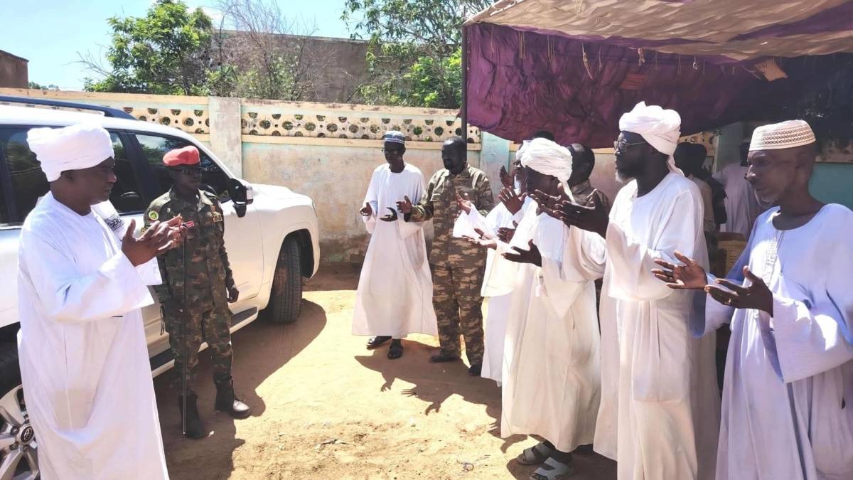 والي غرب كردفان يقدّم واجب العزاء في وفاة أمير إمارة الداجو المهندس أحمد كوكو