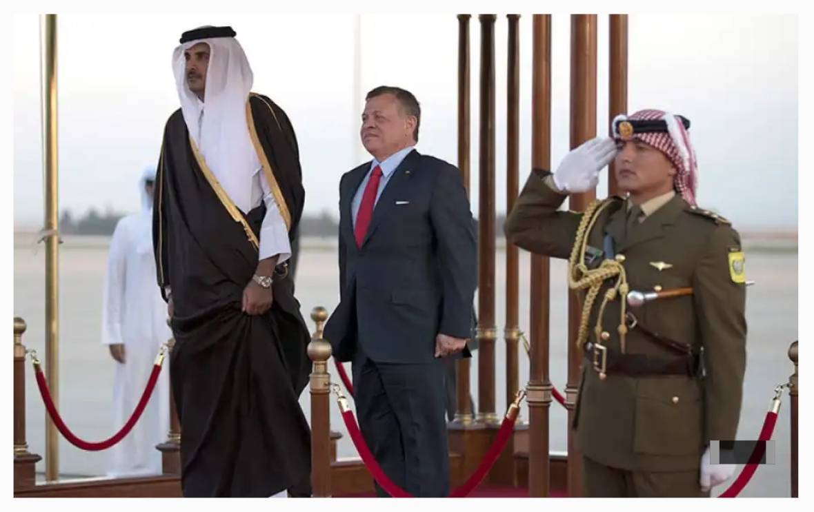أمير قطر الشيخ تميم بن حمد  يزور الأردن نهاية الاسبوع الحالي