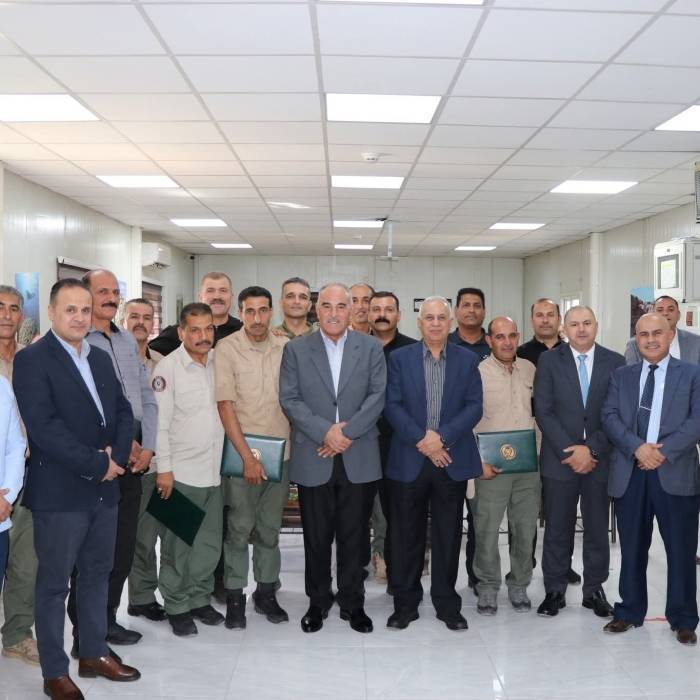 شركة الصخرة للخدمات والاستشارات الأمنية  تكرّم موظفيها المبدعين تقديراً لعطائهم...صور