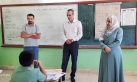 مديرة تربية القصر تتفقد مدارس منطقة حمود وتشيد بجهود الكوادر التعليمية