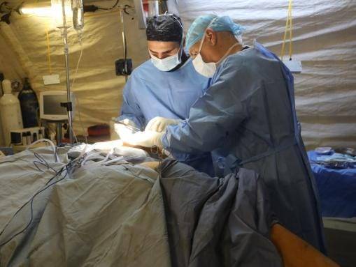المستشفى الميداني الأردني غزة7 يجري عملية نوعية