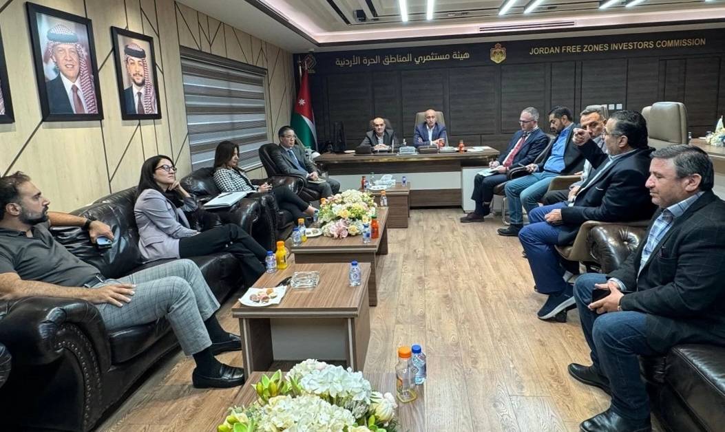 السفارة الأميركية في عمان وهيئة مستثمري المناطق الحرة يبحثان تعزيز التجارة