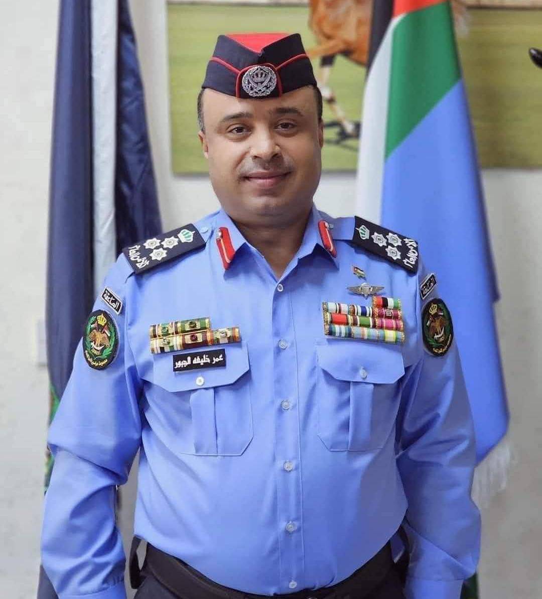 العميد عمر خليفة الجبور مديراً لشرطة الطفيلة