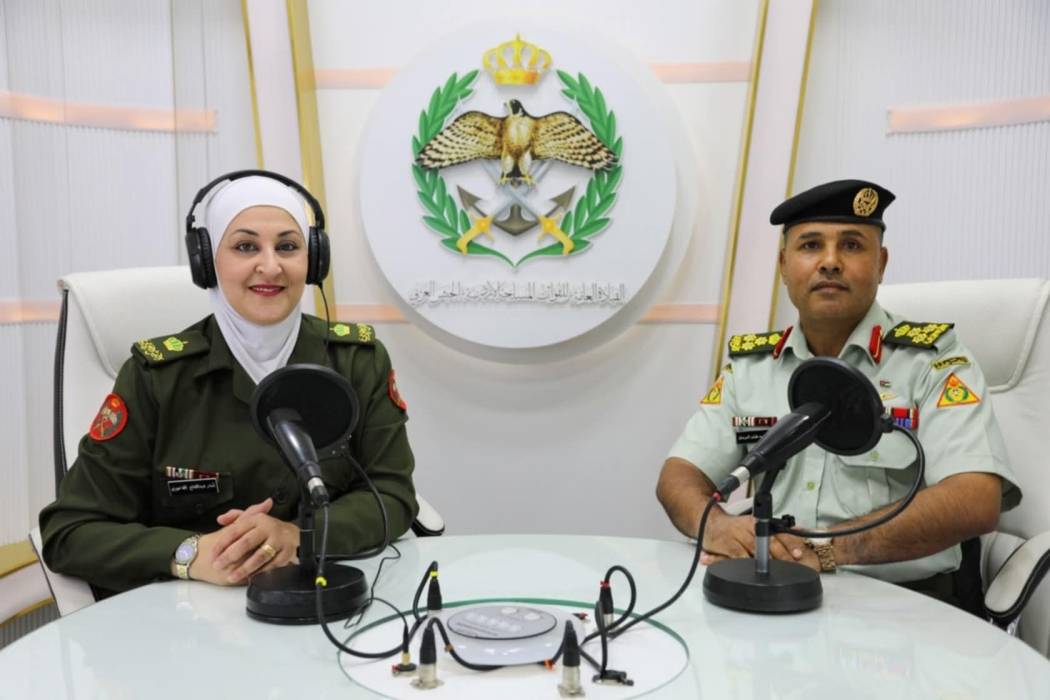 النشامى في مواقعهم يستضيف العميد الركن أحمد خلف السرحان