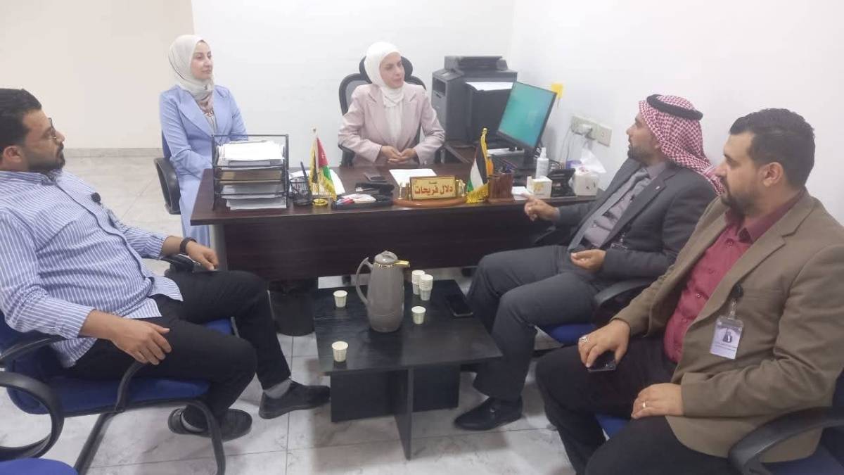 مدير أوقاف جرش يزور مكتب حماية الاسره