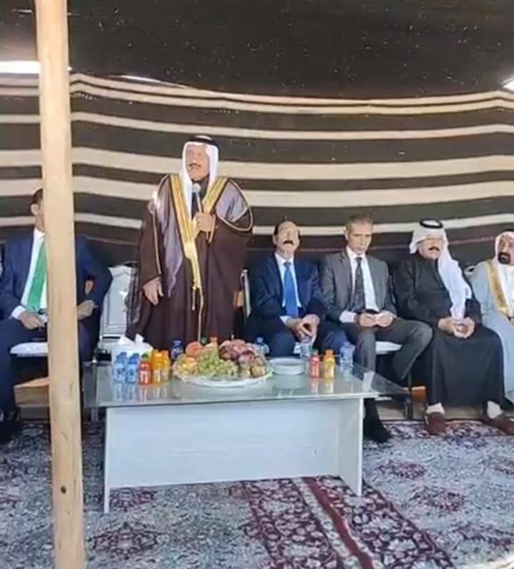 مستشار جلالة الملك لشؤون العشائر يزور قبيلة العجارمة...صور