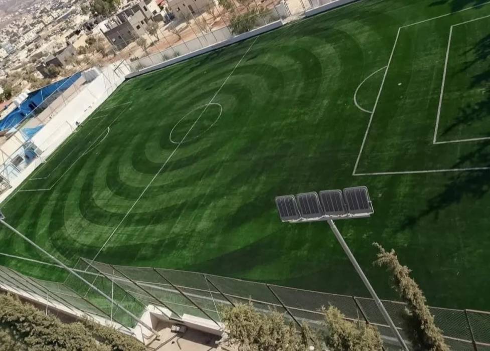 ملعب البقعة .. بعد طول انتظار لا يصلح للاستعمال !