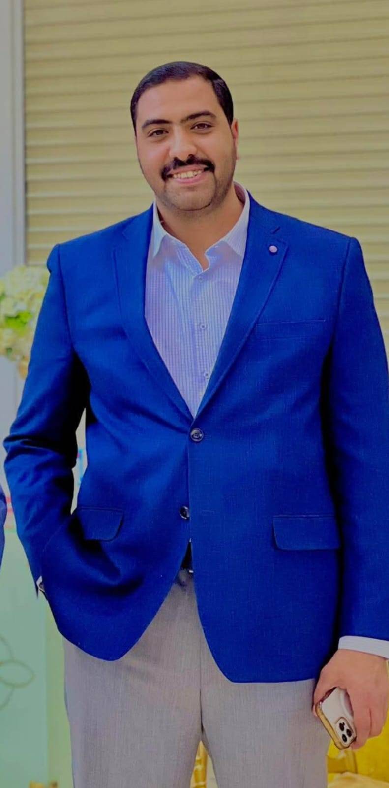 عثمان الجبور يهنئ جمال الجريبيع بمناسبة زفافه