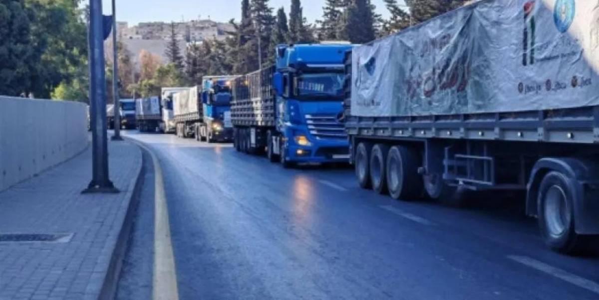 جنود الاحتلال يعتدون على سائقي شاحنات المساعدات الاردنية قرب اريحا