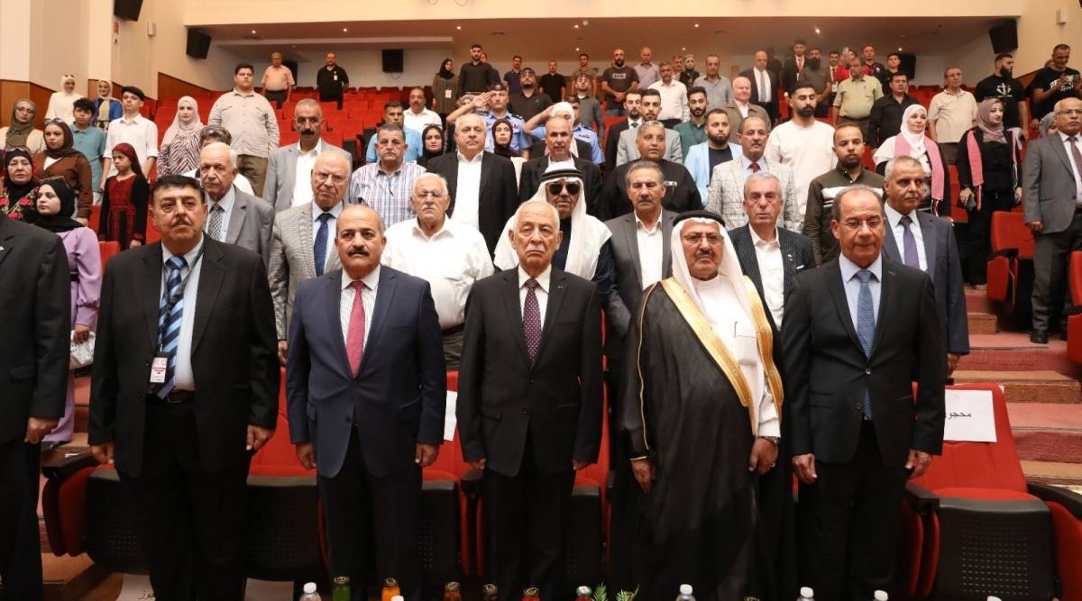 رئيس الديوان الملكي الهاشمي  يرعى انطلاق مهرجان الوفاء للوطن وقائده في مركز إربد الثقافي