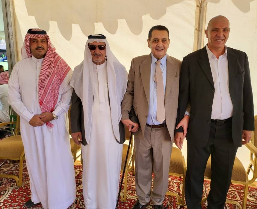 حشود غفيرة تشارك مروان الركيبات حفل زفاف نجله المهندس عبدالله في دابوق...صور