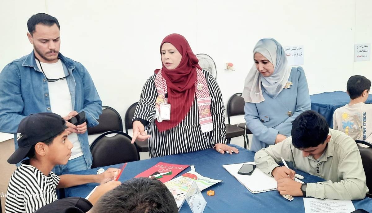 بني عطية تؤكد  أهمية مسابقة الرسم في الرفع من مستوى الذائقة الجمالية والثقافة الفنية لدى الطلبة