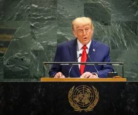 ترمب: دخلنا عصر الأزمات الكبرى وعلينا أن نتفاوض على السلام