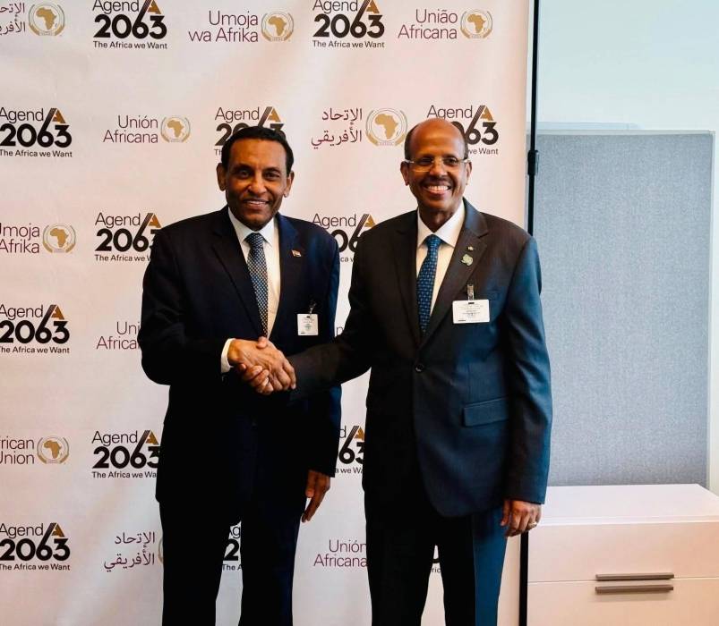 لقاء مهم بين إدريس ورئيس مفوضية الاتحاد الإفريقي تناول قضايا أبرزها رفع تجميد عضوية السودان
