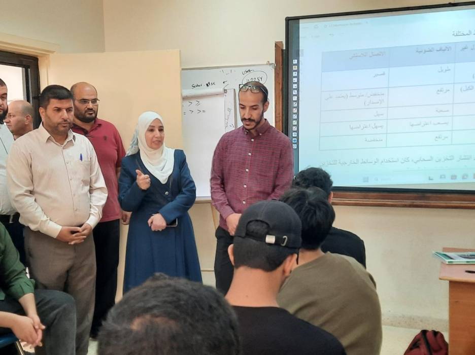 بني عطية تتفقد مدرسة الامير زيد المهنية وتؤكد برنامج  BTEC جاء لتأهيل الطلبة لسوق العمل وتطوير مهاراتهم العملية