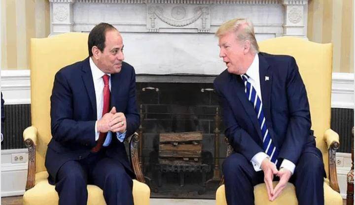 السيسي يوجه رسالة إلى ترامب