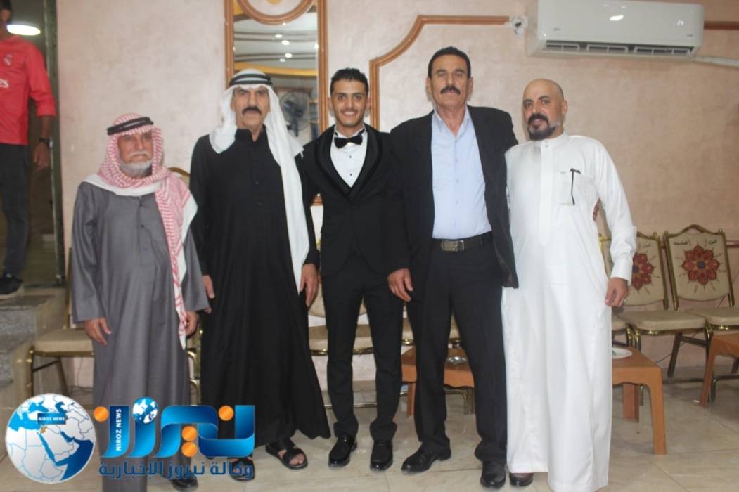 عشيرة الخضير تحتفل  بزفاف الشاب منتصر محمد كريم المرشد...صور وفيديو