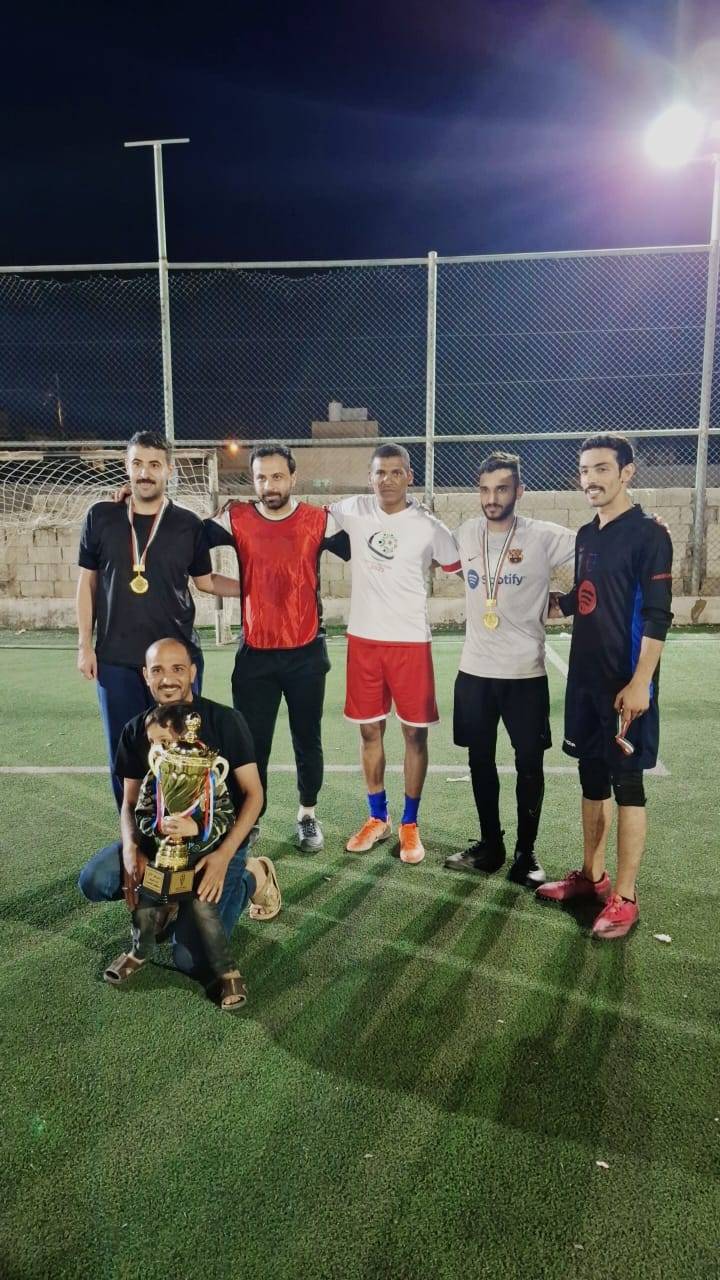 بروميكس الفيصلية بطلاً لبطولة خماسي كرة القدم في لواء الموقر