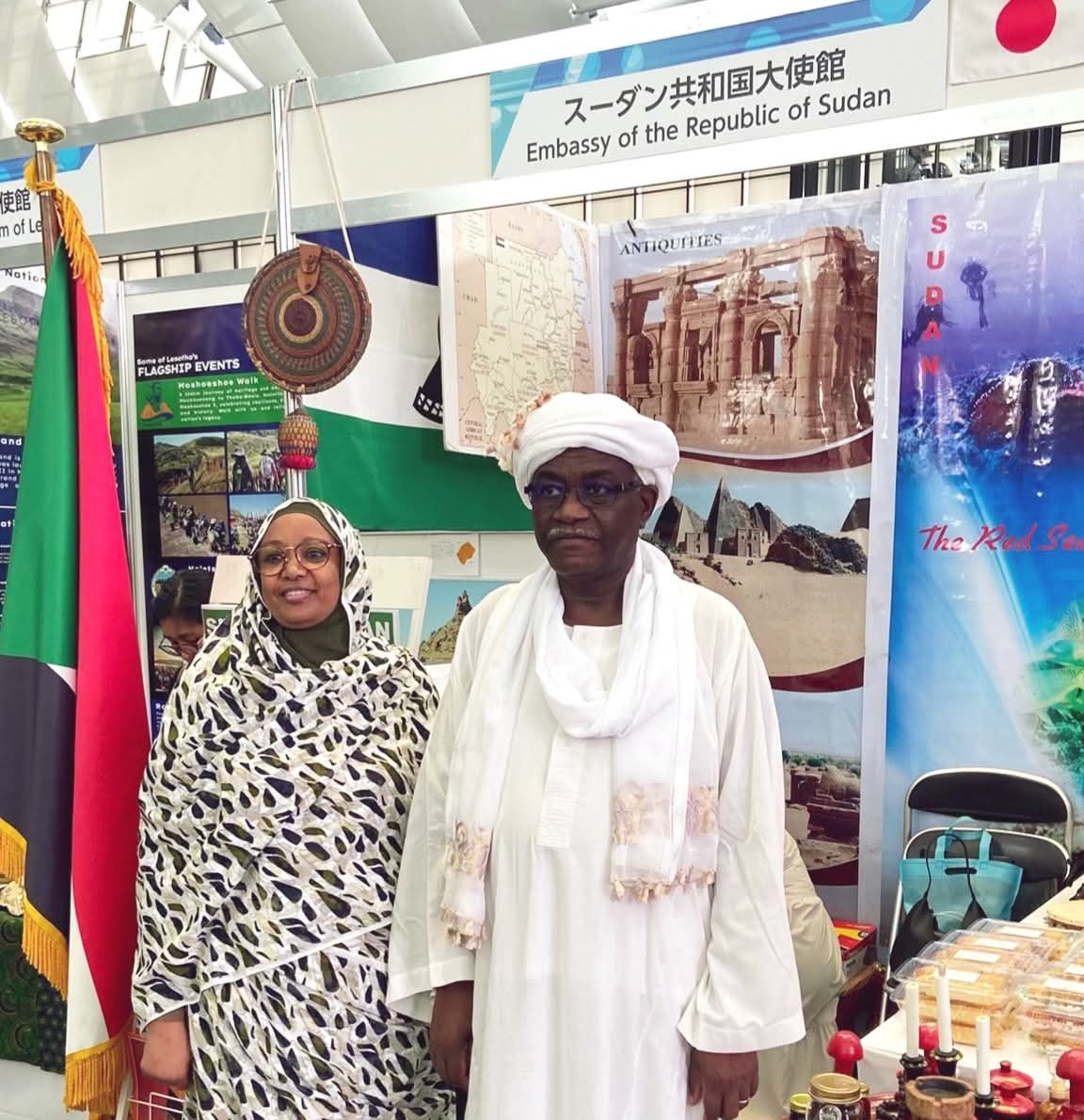السفارة السودانية بطوكيو تشارك في مهرجان اليابان العالمي