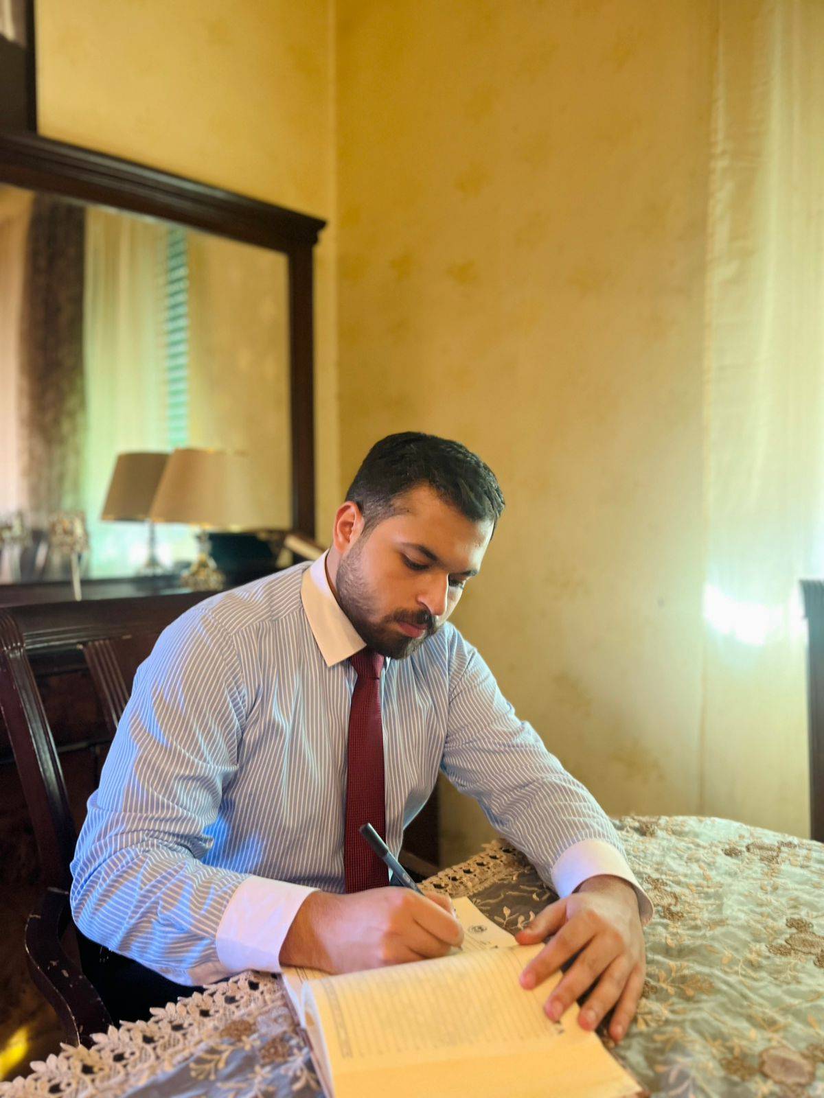 الشهوان يوجه رسالة الى معالي وزير الشباب