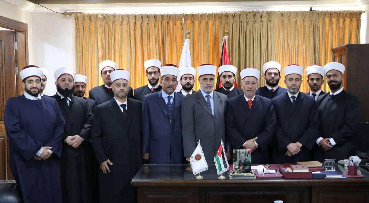13 قاضيًا شرعيًا يؤدون القسم أمام رئيس المجلس القضائي الشرعي... أسماء 