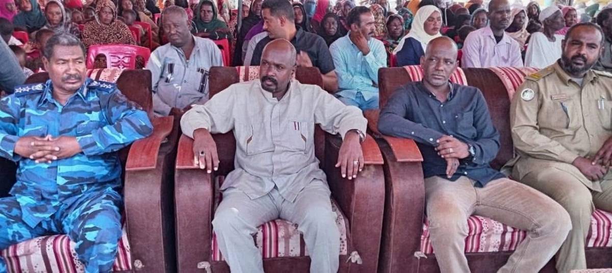 تدشين يوم علاجي مجاني لنازحي حوش مليط بمحلية الدبة احتفالاً باليوم العالمي لكبار السن