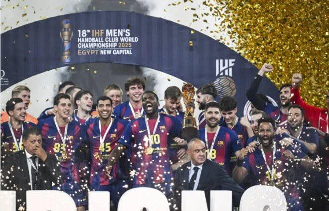 برشلونة بطلاً لكأس العالم لاندية كرة اليد والأهلي يكتفي بالمركز الرابع