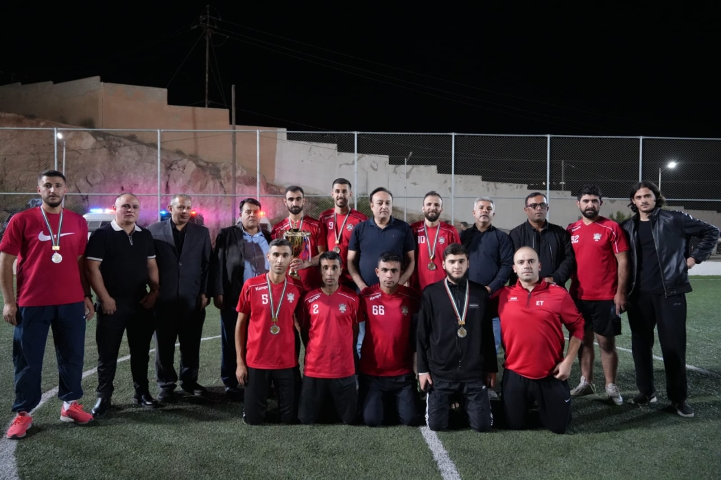 اختتام منافسات الدور الثاني لبطولة عمان عاصمة الشباب العربي ٢٠٢٥ لخماسيات كرة القدم في محافظة جرش