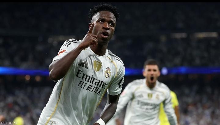 فينيسيوس يتألق بثنائية ومبابي يحسمها.. ريال مدريد يهزم فياريال 31 ويواصل صدارة الليغا