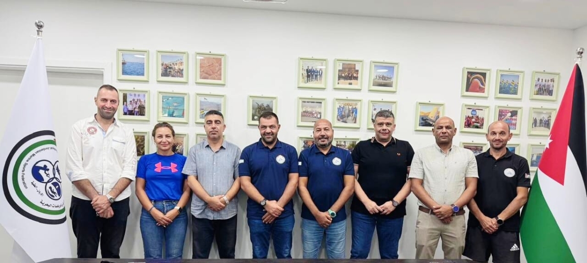 المنتخب الوطني الأردني للتصوير تحت الماء يغادر إلى إسبانيا للمشاركة ببطولة العالم