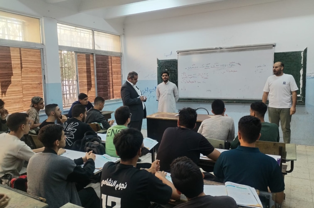 الشديفات يتفقد مدارس الرصيفة ويؤكد الجاهزية التامة استعداداً لفصل الشتاء